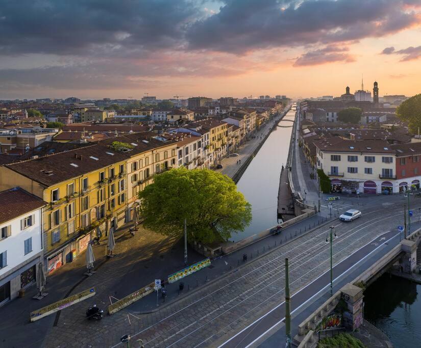 Navigli - Downtown - Duomo Spacious Two Bedroom Apartment - Close To Metro - Ac - Wi-Fi Milán Exteriér fotografie